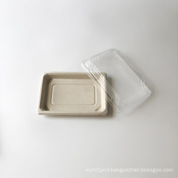 PET lid for FET08 sushi tray